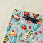 Serviette De Plage Amusement de glace (En situation)