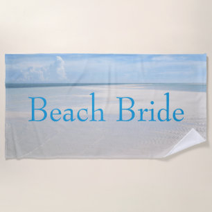 Serviette De Plage Amusement de mariage de destination pour les marié