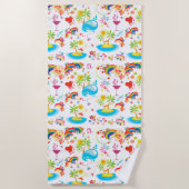 Serviette De Plage Amusement d'été (Devant)