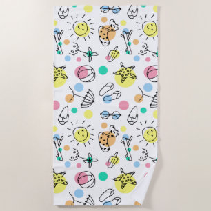 Serviette De Plage Amusement d'été