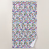 SERVIETTE DE PLAGE AMUSEMENT TROPICAL (Devant)