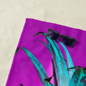 Serviette De Plage Ananas (En situation)