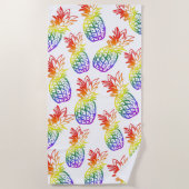 Serviette De Plage Ananas Beach Towel (Devant)