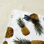 Serviette De Plage Ananas exotiques (En situation)