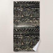 Serviette De Plage Ancien Motif mésopotamien sumérien (Devant)