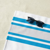 Serviette De Plage Ancre à thème nautique (En situation)