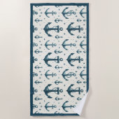 Serviette De Plage Ancres Perdues (Devant)