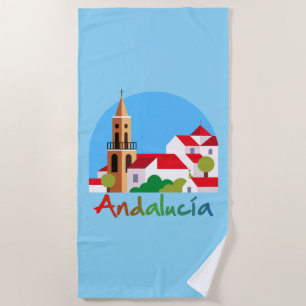 Serviette De Plage Andalousie 1