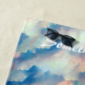 Serviette De Plage Ange femme aile la religion céleste paradis (En situation)