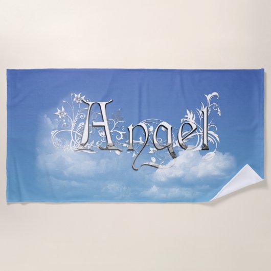 Serviette De Plage Angel (Devant)