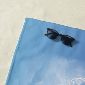 Serviette De Plage Angel (En situation)