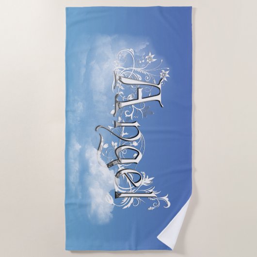 Serviette De Plage Angel (Devant)