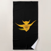 Serviette De Plage AngelFish_Belle nage (Devant)