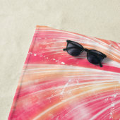 Serviette De Plage Angels dorants - été chaud (En situation)