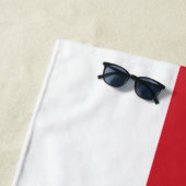Serviette De Plage Angleterre (En situation)