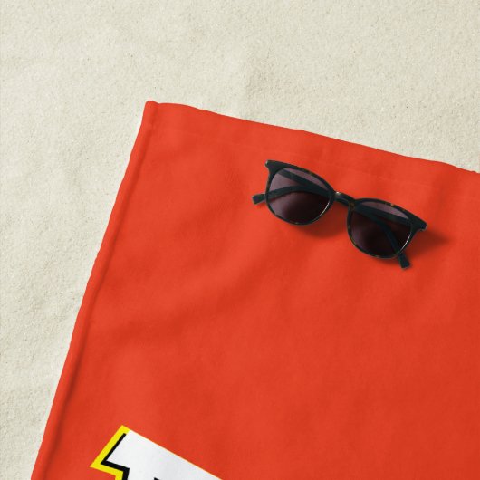 Serviette De Plage Animaniacs | Graphique de Warner Sibings "No Evil" (En situation)