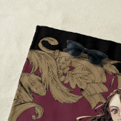 Serviette De Plage Anime Hermione Granger Cadre Orné (En situation)