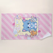 Serviette De Plage Anime Tom et Jerry Strawberry Fun (Devant)