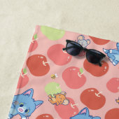 Serviette De Plage Anime Tom, Jerry et Tuffy Apple Motif (En situation)