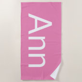 Serviette De Plage Anne (Devant)
