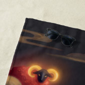 Serviette De Plage Année de la Chèvre 2027 (En situation)
