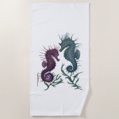 Serviette De Plage Année des hippocampes (Devant)
