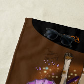 Serviette De Plage Année du bélier chinois Zodiac (En situation)