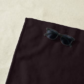 Serviette De Plage Année du Cheval de Feu 2026 (En situation)