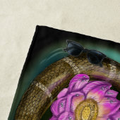 Serviette De Plage Année du serpent chinois Zodiac (En situation)