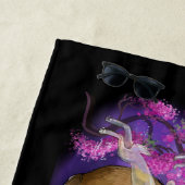 Serviette De Plage année du Zodiaque chinois lapin (En situation)