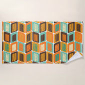 Serviette De Plage Années 1970 (Devant)