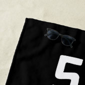 Serviette De Plage Anniversaire Golfer Funny 50e heureux papa Par (En situation)