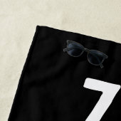 Serviette De Plage Anniversaire Golfer Funny 70e heureux papa Par (En situation)