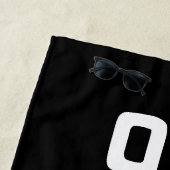 Serviette De Plage Anniversaire Golfer Funny 90e heureux papa Par (En situation)