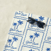 Serviette De Plage Anse Bleue (En situation)