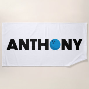 Serviette De Plage Anthony bowling