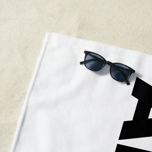 Serviette De Plage Anthony bowling (En situation)