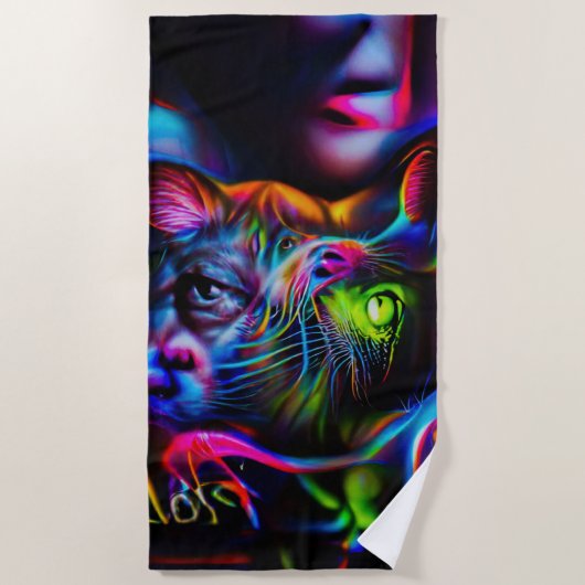 Serviette De Plage Anthrophobie (Devant)