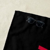 Serviette De Plage Anti-Trump - Les enseignants contre Trump (En situation)