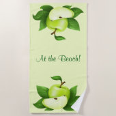 Serviette De Plage Apple frais (Devant)