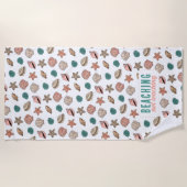 Serviette De Plage Appréciation de l'enseignant d'été Appréciation de (Devant)