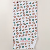Serviette De Plage Appréciation de l'enseignant d'été Appréciation de (Devant)