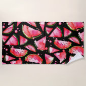 Serviette De Plage Aquarelle 2 (Devant)