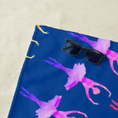 Serviette De Plage Aquarelle Ballerina (En situation)