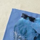 Serviette De Plage Aquarelle Elephant Art Animal Art (En situation)