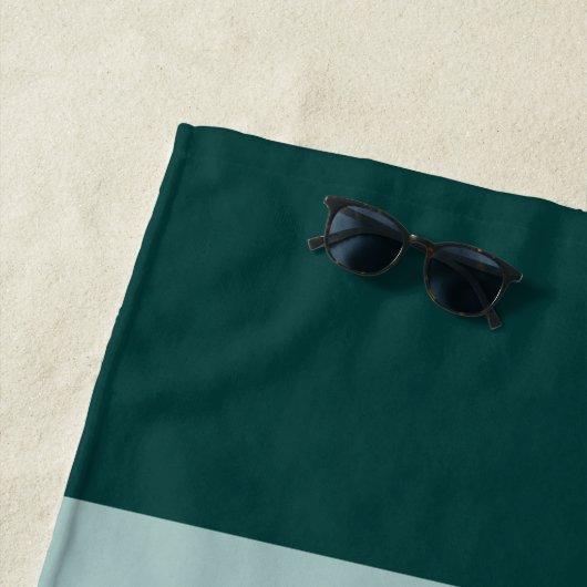 Serviette De Plage Aquarelle magique "Je jure solennellement" (En situation)