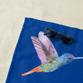 Serviette De Plage Aquarelle Oiseau de mer Oiseau de mer Art de la na (En situation)
