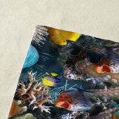 Serviette De Plage Aquarium (En situation)