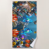 Serviette De Plage Aquarium (Devant)