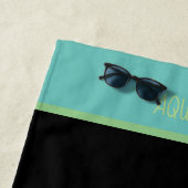 Serviette De Plage Aquarius Zodiac (En situation)